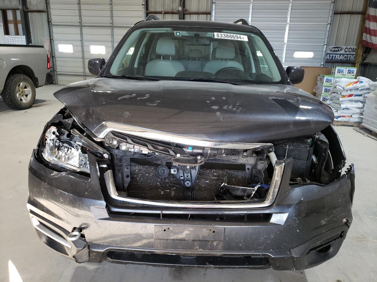 2018 Subaru Forester VIN JF2SJAGC8JH573647 Copart auction photo, front end damage thumbnail 5