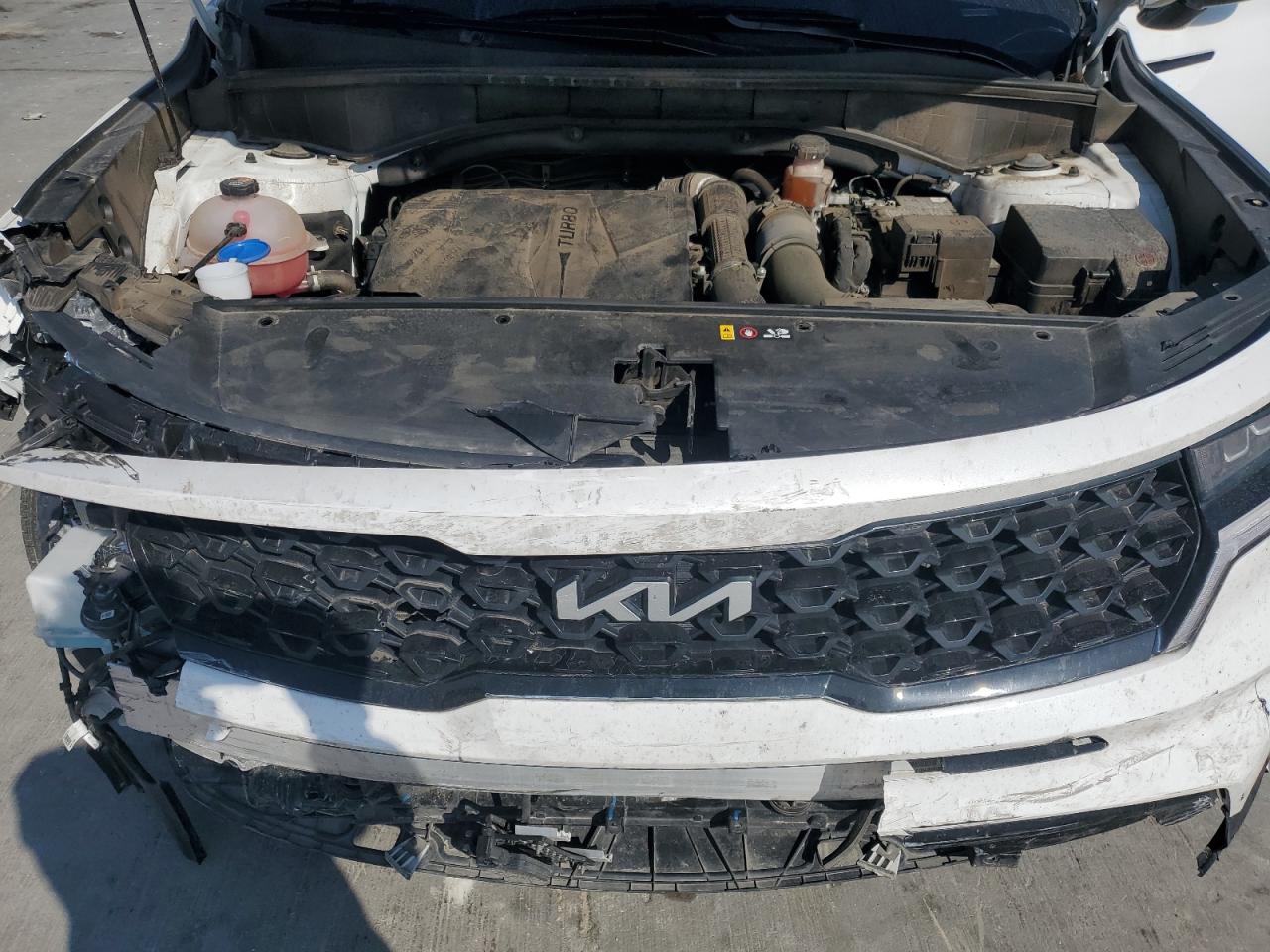 2023 KIA Sorento VIN 5XYRH4LF6PG213868 Copart auction photo, front end damage thumbnail 11