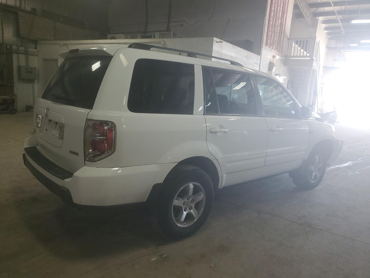2007 Honda Pilot VIN 5FNYF18767B008091 Copart auction photo, front end / side damage thumbnail 3
