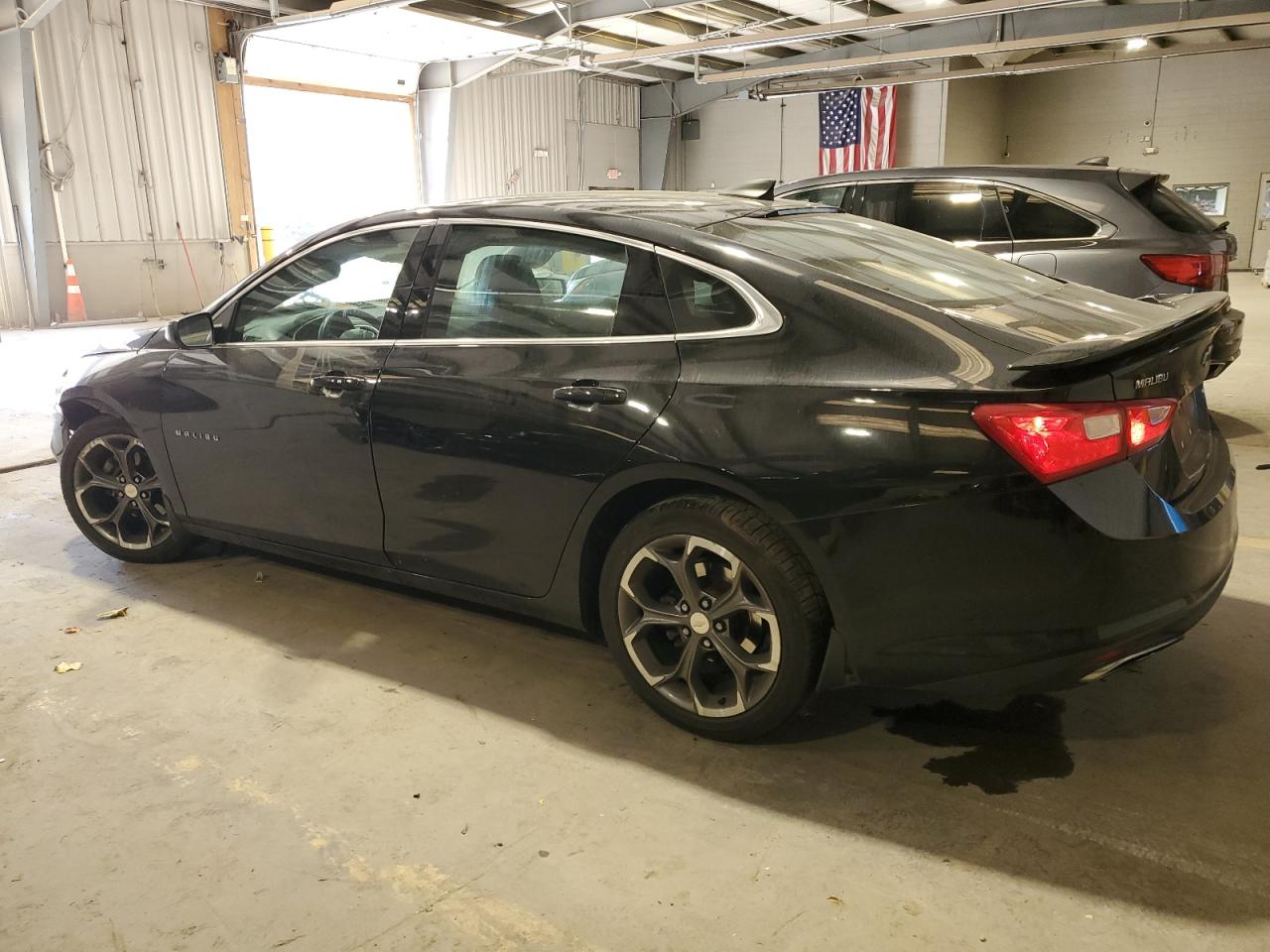 2019 Chevrolet Malibu VIN 1G1ZG5STXKF204319 Copart auction photo, front end / side damage thumbnail 2