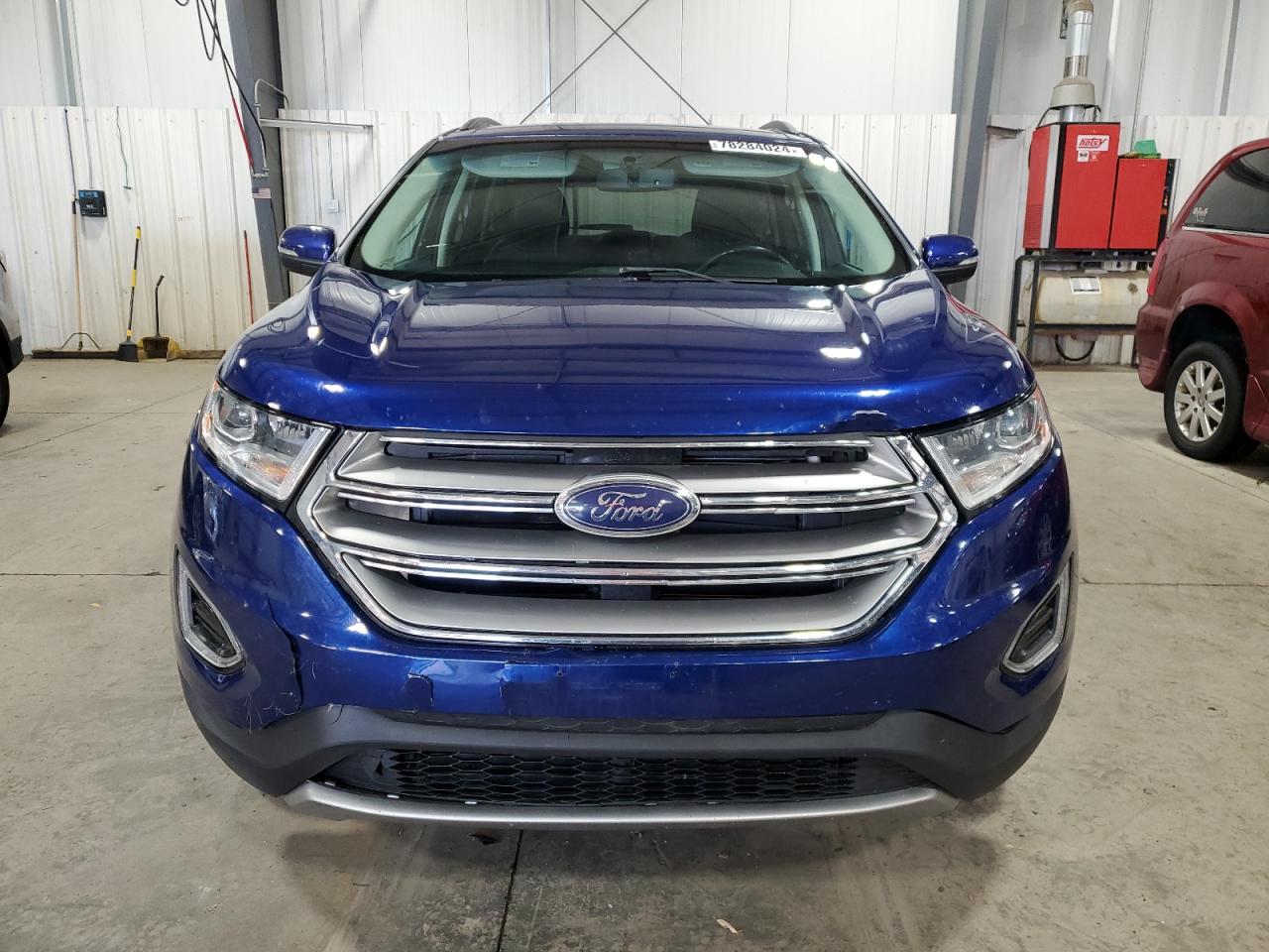 2015 Ford Edge VIN 2FMTK4J96FBC10746 Copart auction photo, front end damage thumbnail 5