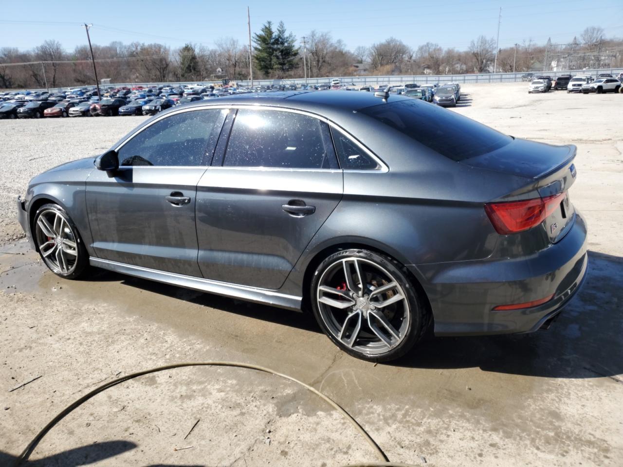 2015 Audi A3 VIN WAUBFGFFXF1064087 Copart auction photo, front end damage thumbnail 2