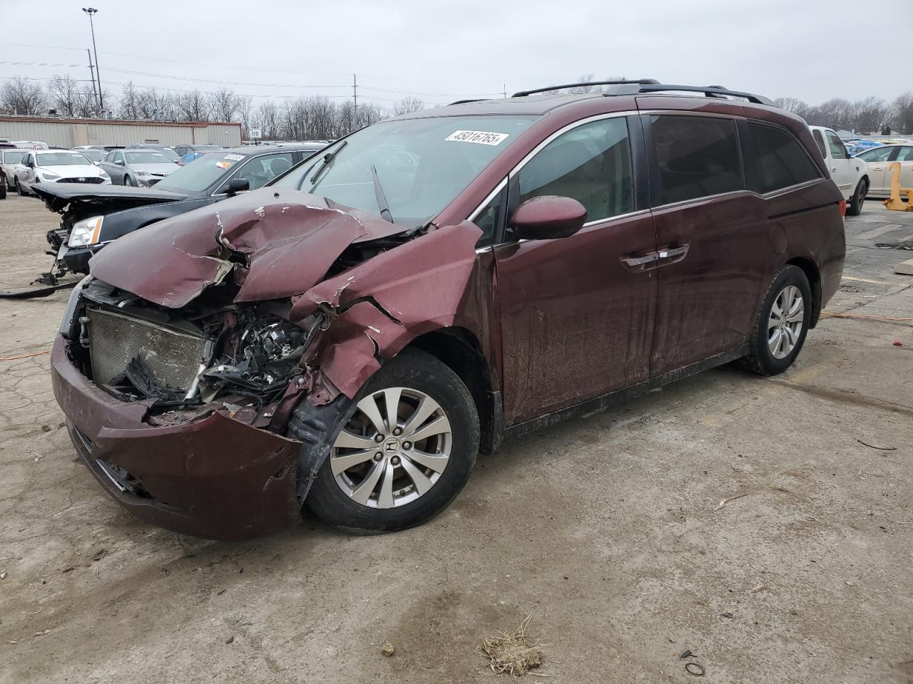 2016 Honda Odyssey VIN 5FNRL5H65GB073221