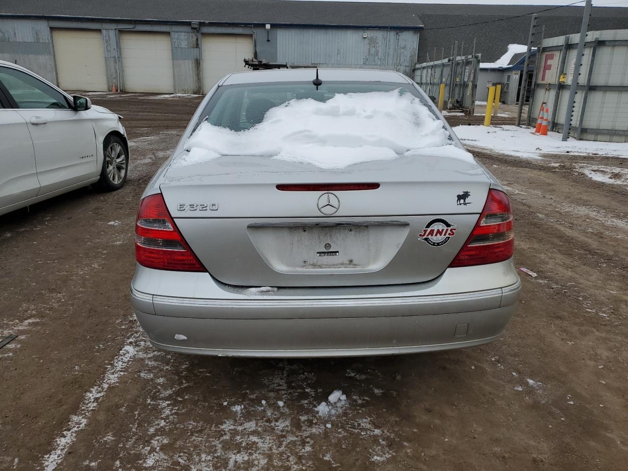 2003 Mercedes-Benz E-klasse VIN WDBUF65J23A341207 Copart auction photo, front end / side damage thumbnail 6