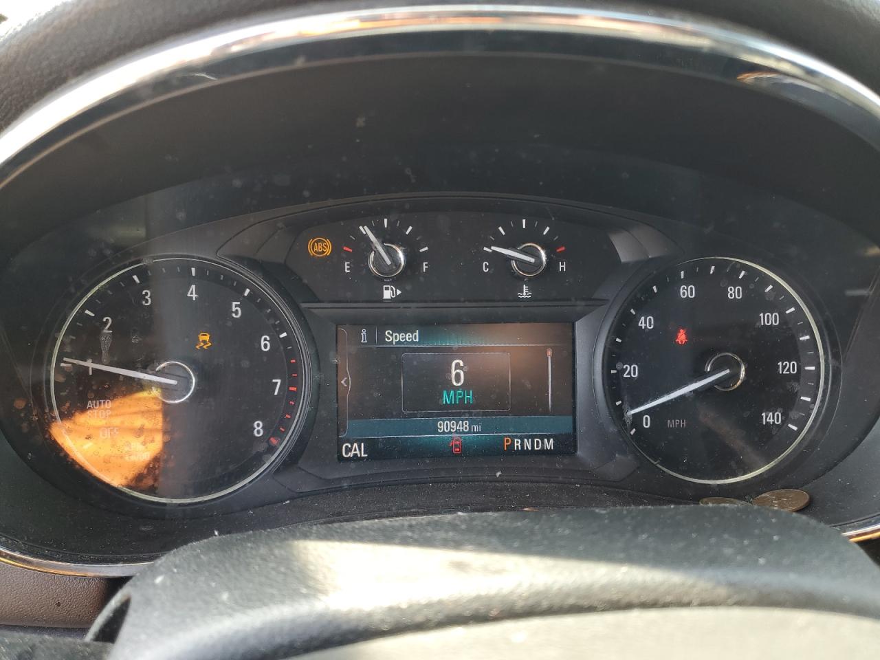2019 Buick Encore VIN KL4CJCSM6KB832603 Copart auction photo, front end damage thumbnail 9
