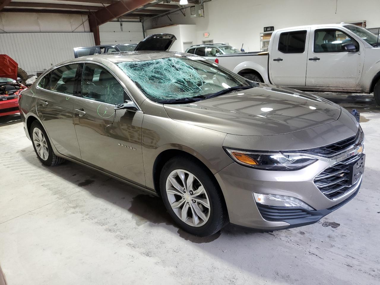 2020 Chevrolet Malibu VIN 1G1ZD5ST3LF064317 Copart auction photo, mechanical / top/roof damage thumbnail 4