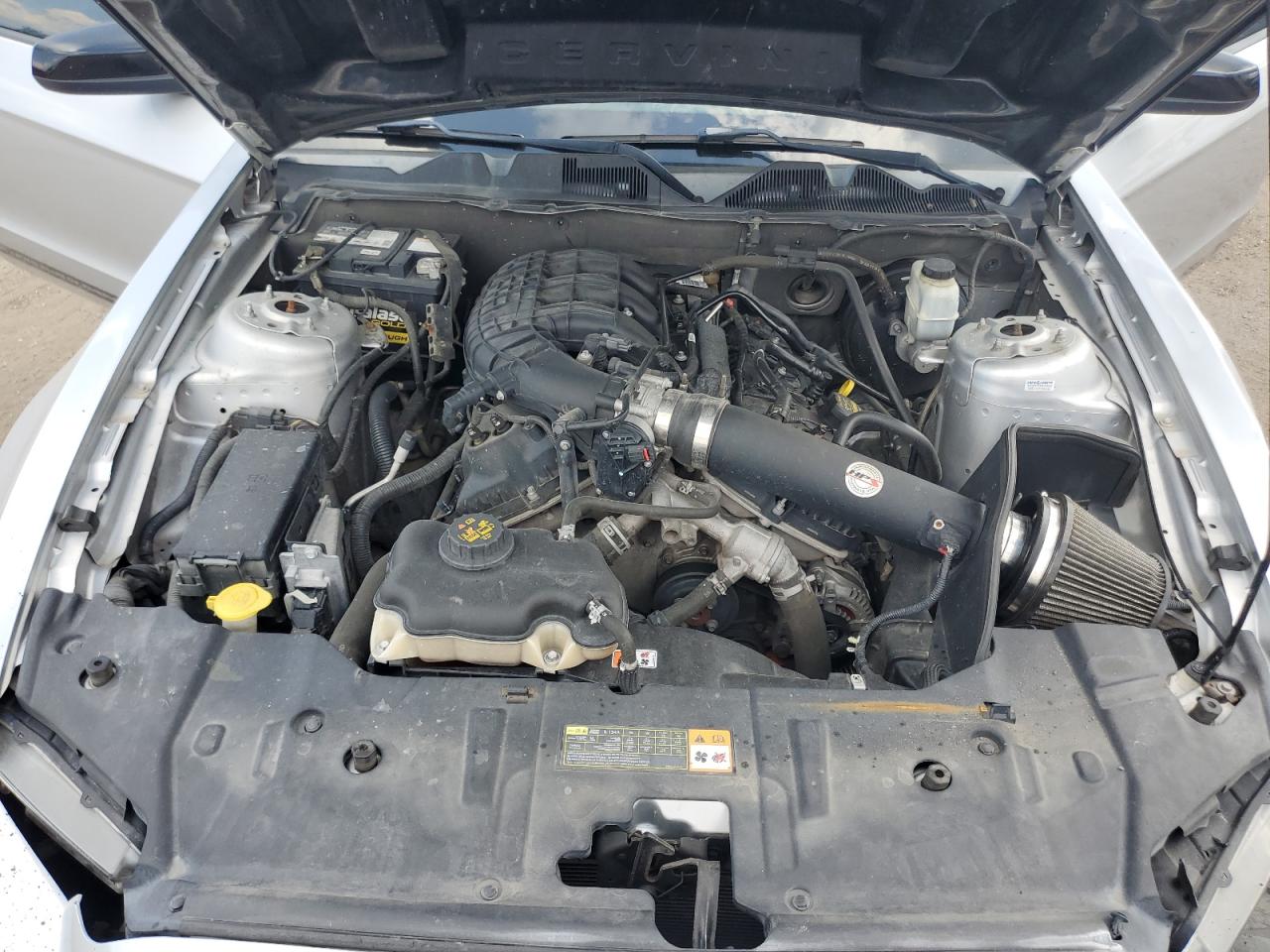 2013 Ford Mustang VIN 1ZVBP8AM9D5263551 Copart auction photo, front end / side damage thumbnail 11