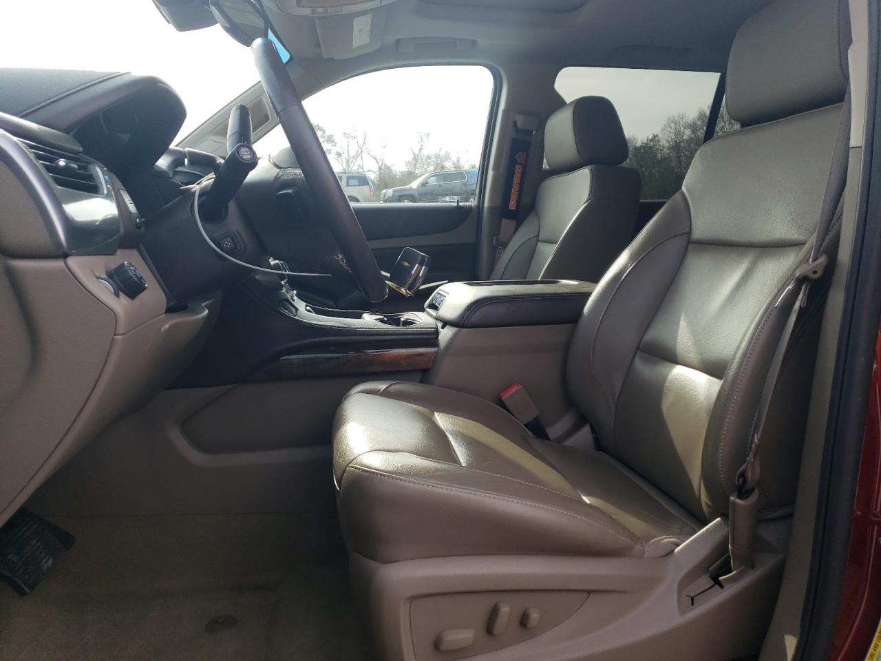 2016 Chevrolet Tahoe VIN 1GNSCBKC3GR464819 Copart auction photo, front end / side damage thumbnail 7