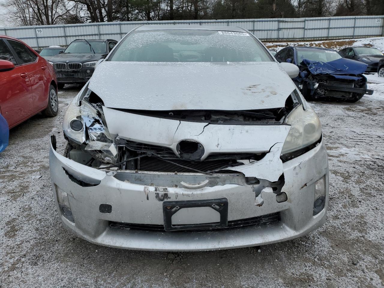 2011 Toyota Prius VIN JTDKN3DU8B0290905 Copart auction photo, front end / rear end damage thumbnail 5
