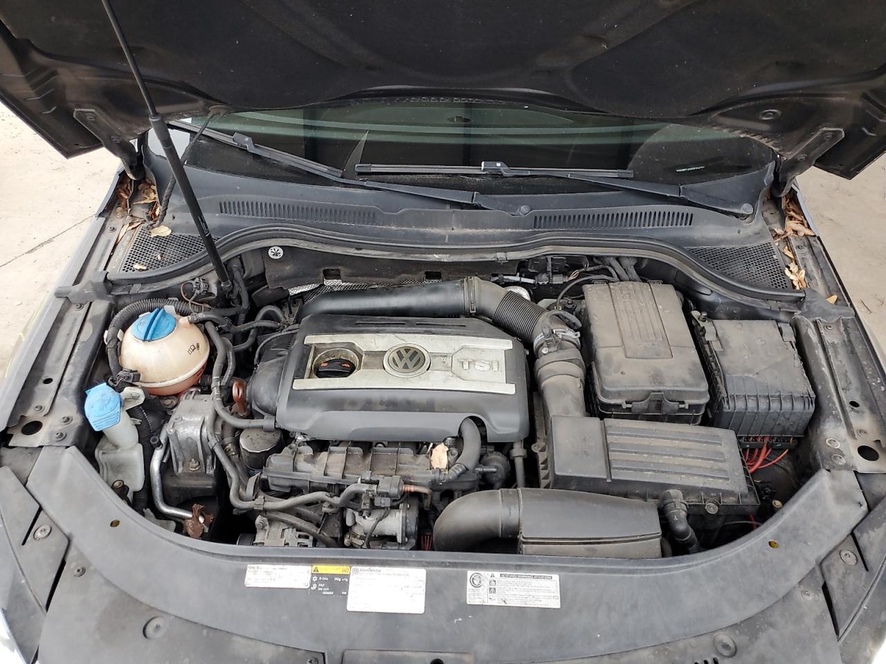 2013 Volkswagen Passat CC VIN WVWBP7AN9DE554752 Copart auction photo, rear end damage thumbnail 11