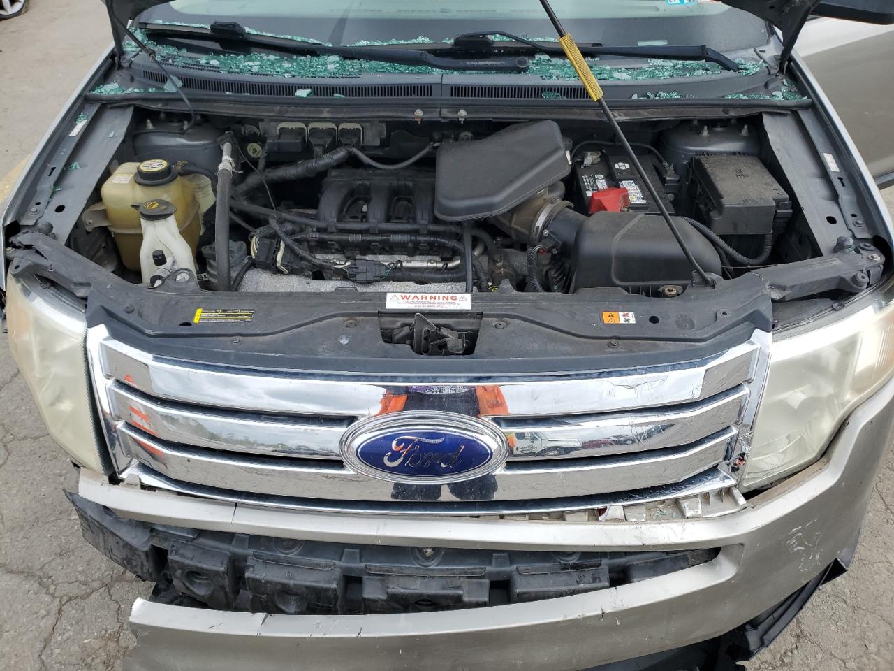 2008 Ford Edge VIN 2FMDK46C08BA17987 Copart auction photo, front end damage thumbnail 12