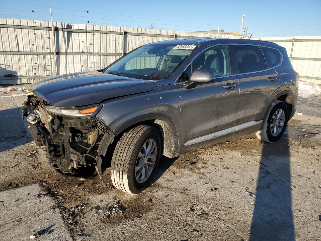 2019 Hyundai Santa Fe VIN 5NMS23AD8KH028962