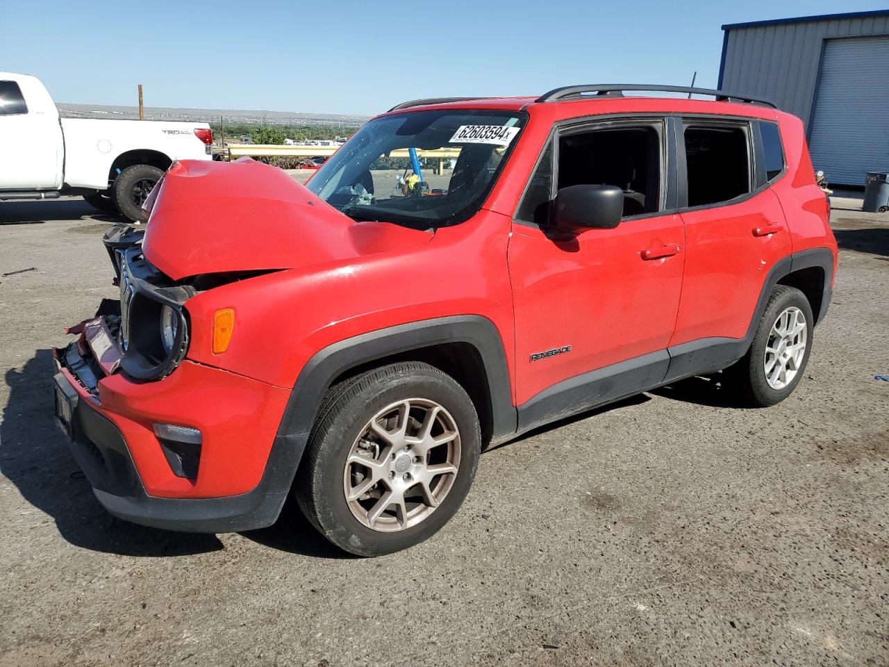 2020 Jeep Renegade VIN ZACNJAAB7LPL39004