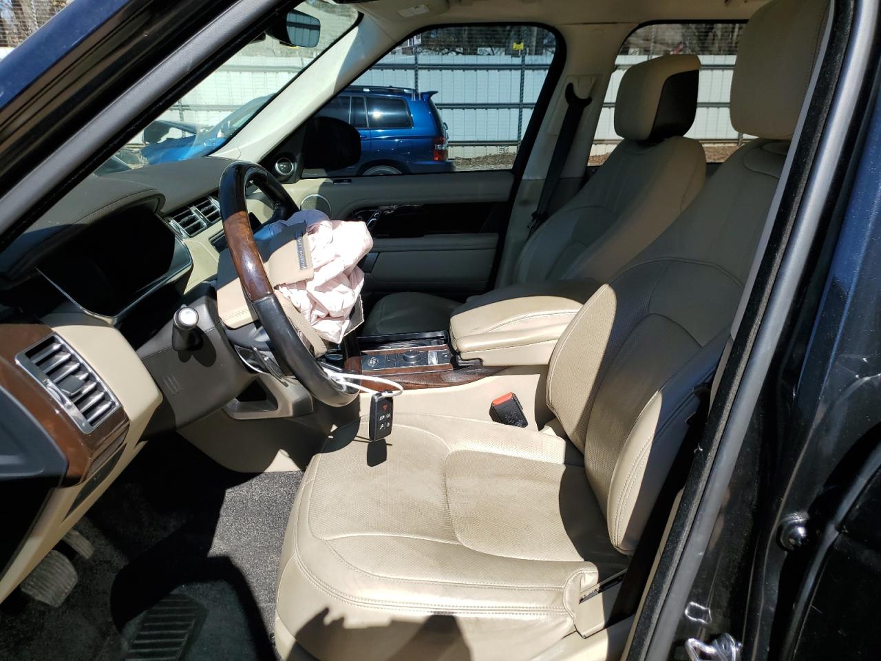 2018 Land Rover Range Rover VIN SALGS2RKXJA381482 Copart auction photo, front end damage thumbnail 7