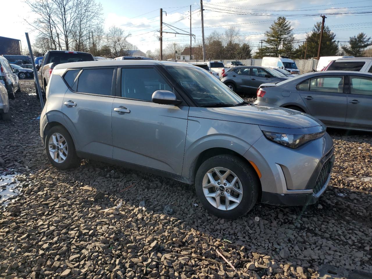 2023 KIA Soul VIN KNDJ23AU2P7862221 Copart auction photo, rear end / side damage thumbnail 4