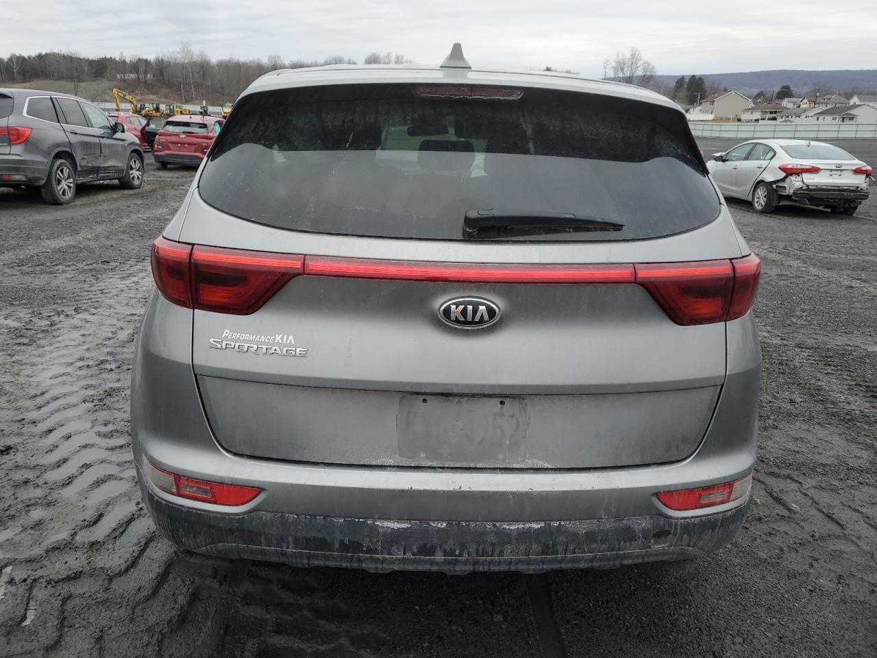 2019 KIA Sportage VIN KNDPMCAC4K7578609 Copart auction photo, front end damage thumbnail 6