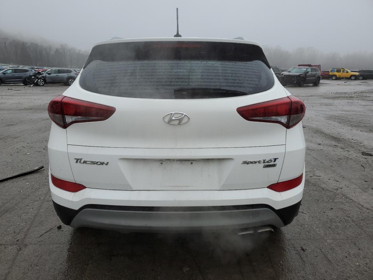 2017 Hyundai Tucson VIN KM8J3CA21HU271095 Copart auction photo, front end damage thumbnail 6