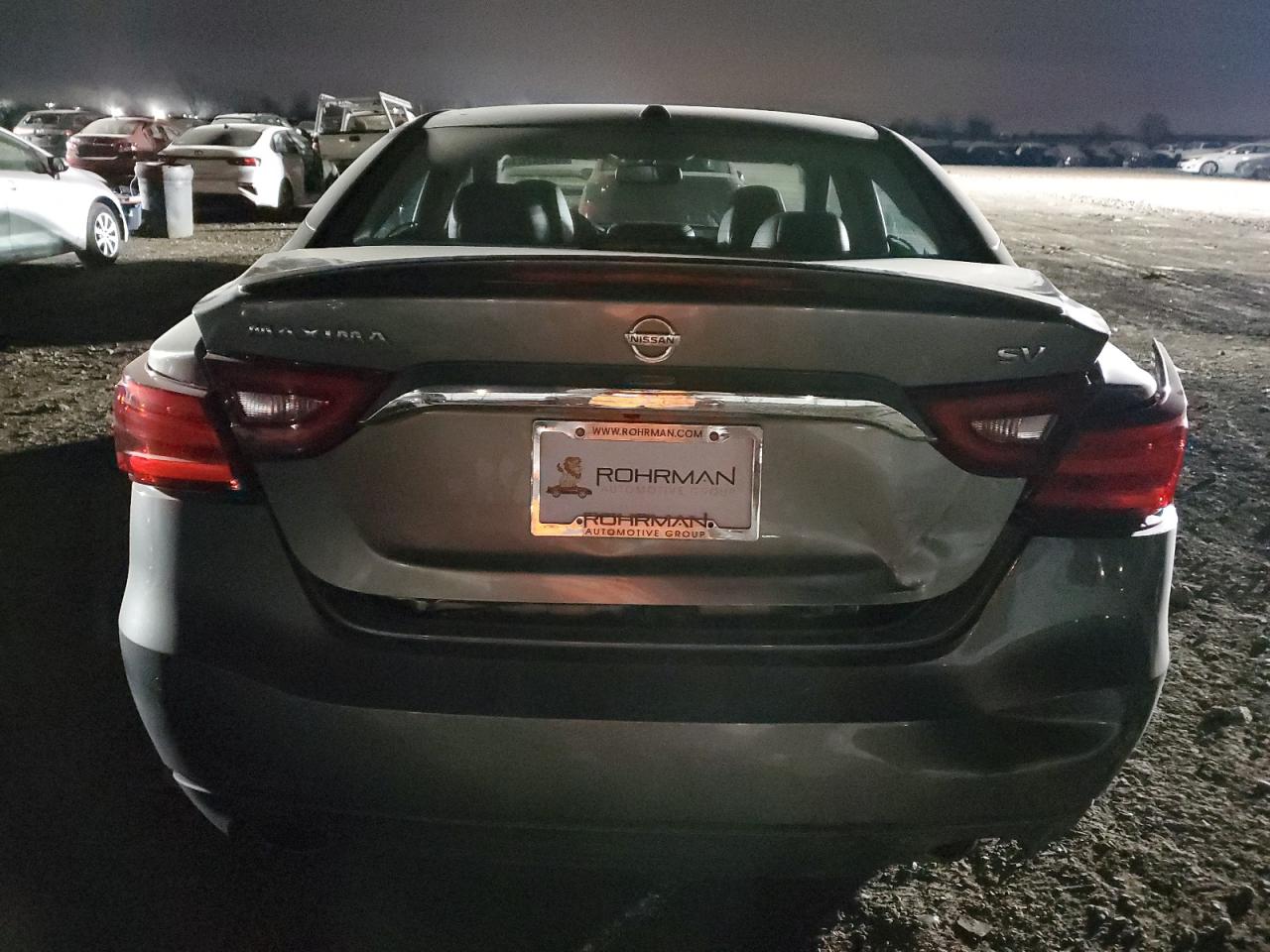2016 Nissan Maxima VIN 1N4AA6APXGC411971 Copart auction photo, rear end / minor dent/scratches damage thumbnail 6