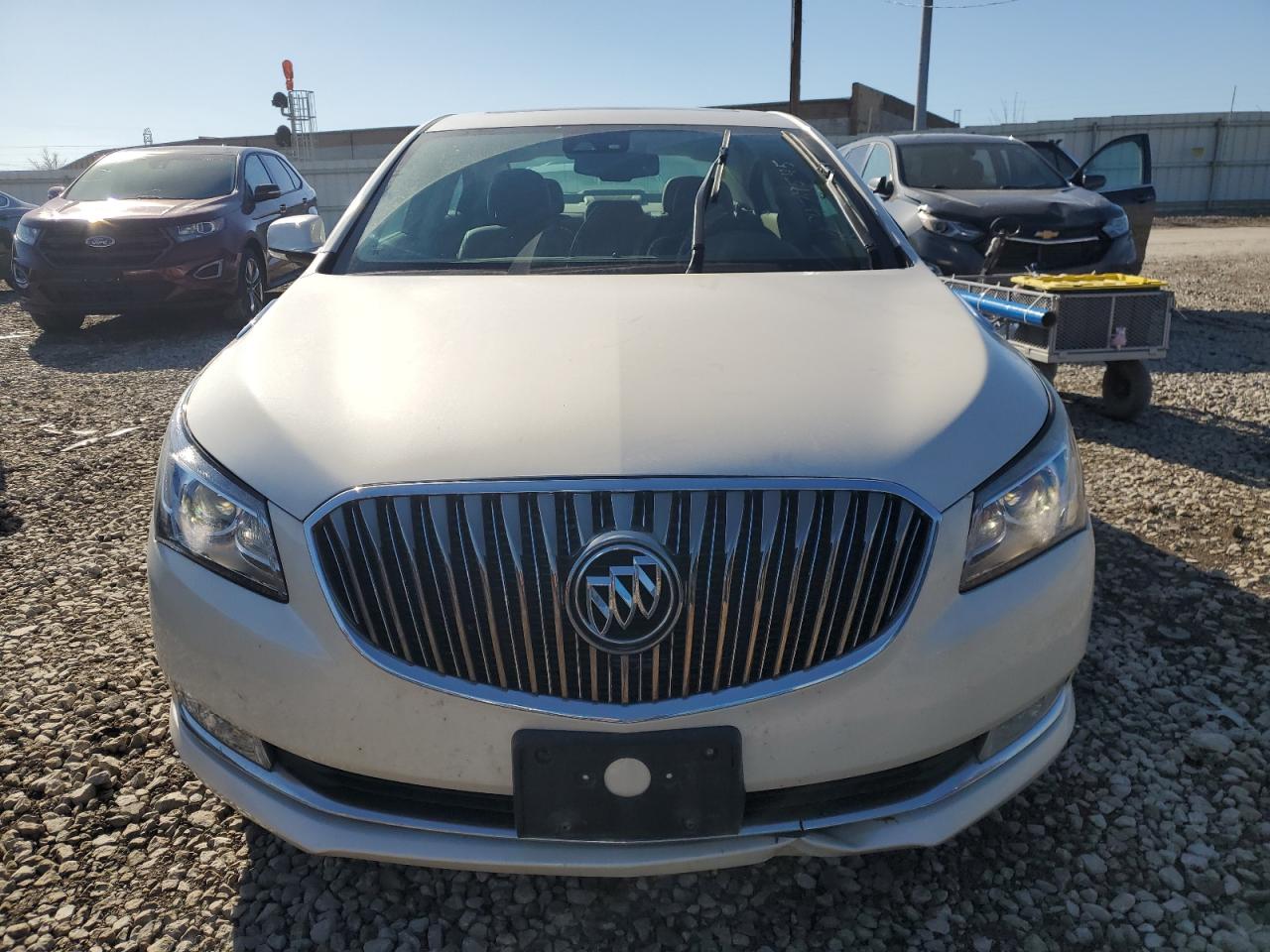 2014 Buick LaCrosse VIN 1G4GB5GR9EF127971 Copart auction photo, side damage thumbnail 5