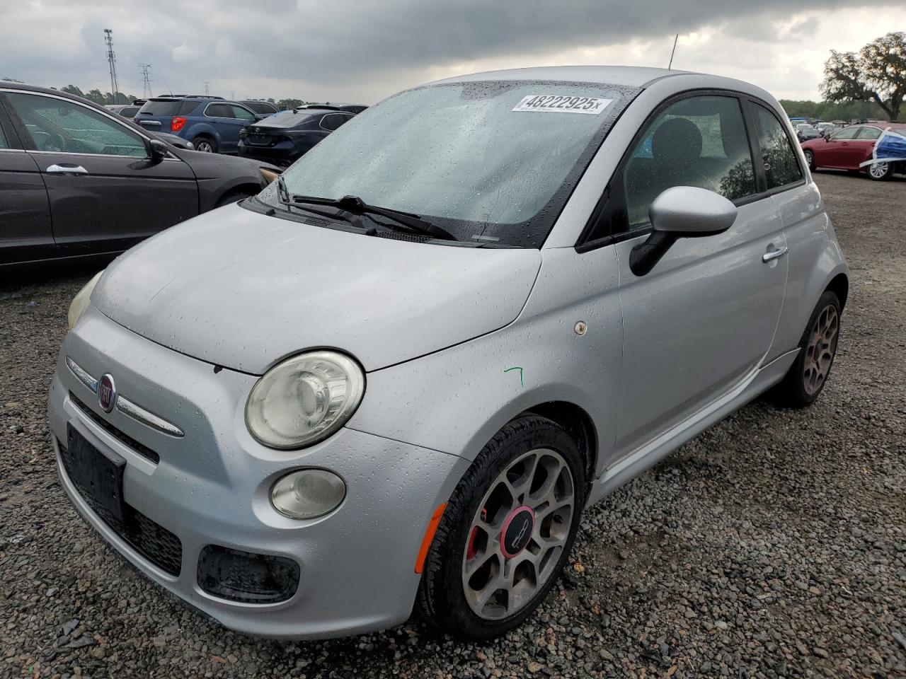 2012 Fiat 500 VIN 3C3CFFBR6CT126000