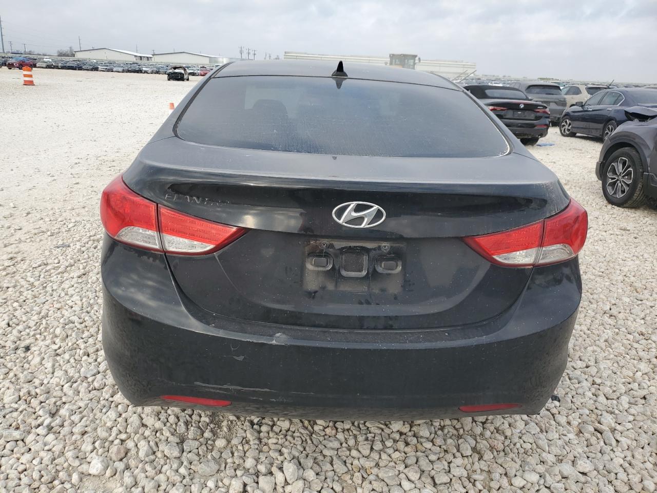2011 Hyundai Elantra VIN 5NPDH4AE6BH006158 Copart auction photo, front end damage thumbnail 6
