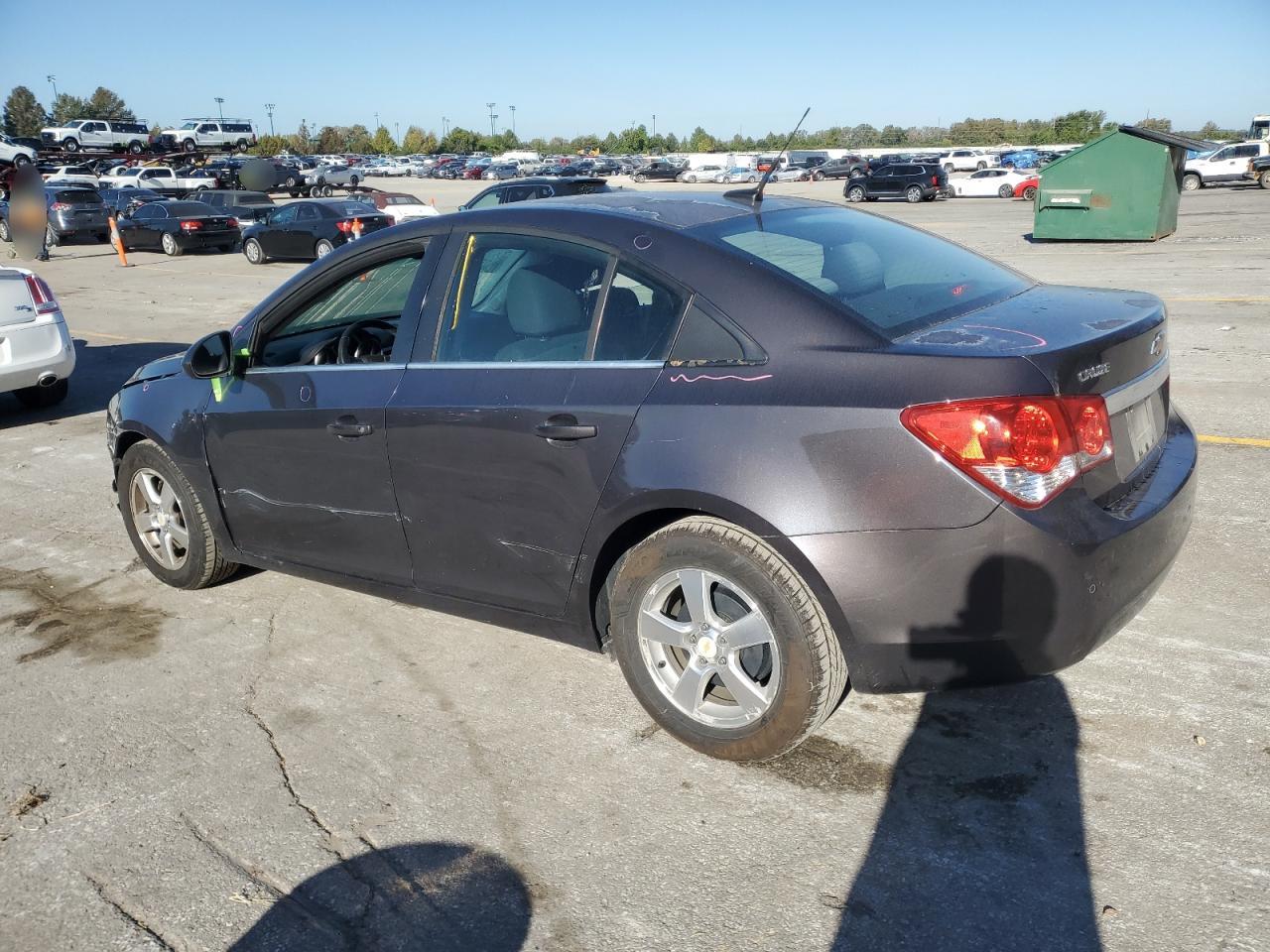 2011 Chevrolet Cruze VIN 1G1PF5S92B7166402 Copart auction photo, front end / side damage thumbnail 2