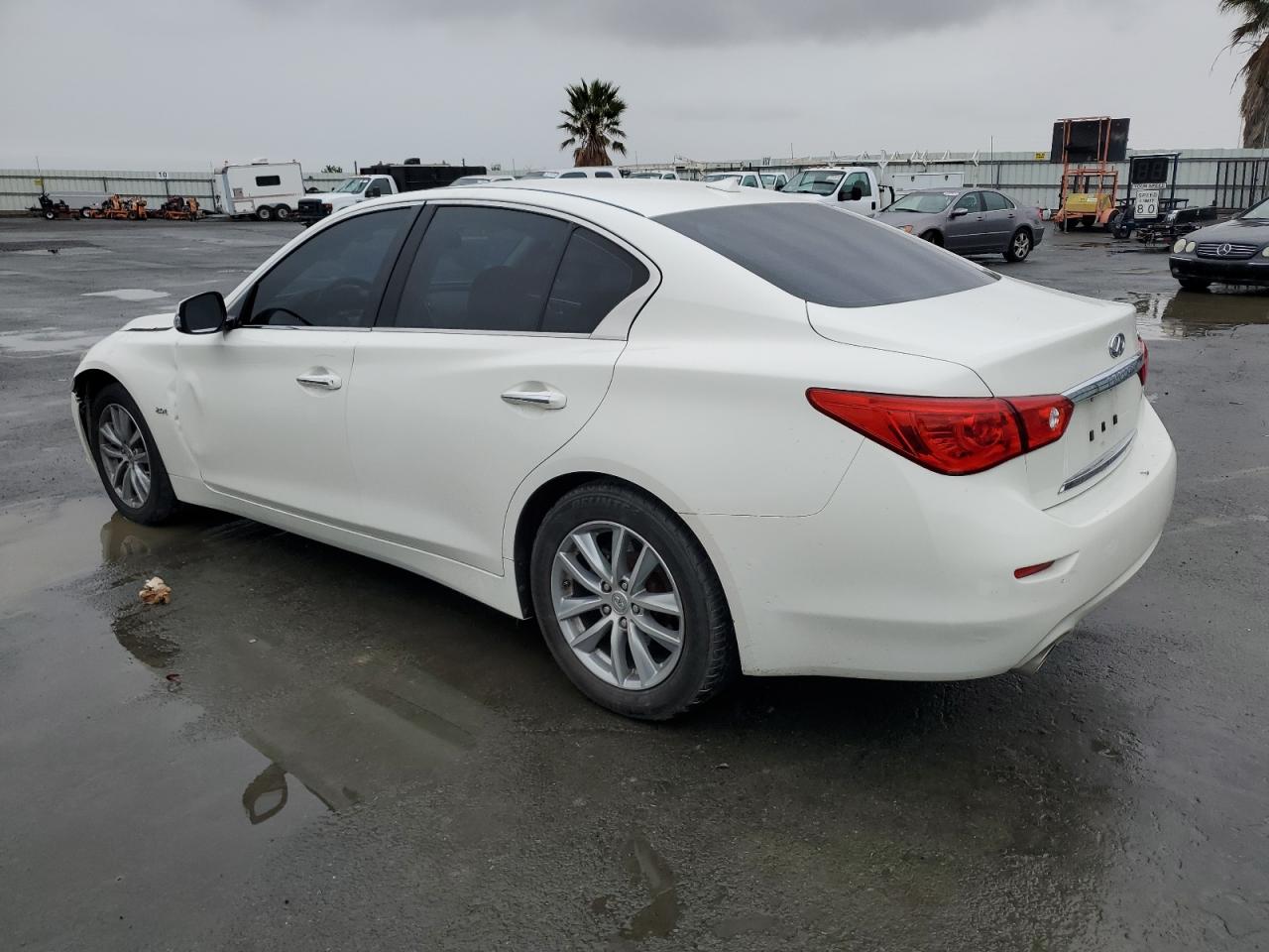 2017 Infiniti Q50 VIN JN1CV7APXHM641540 Copart auction photo, front end damage thumbnail 2