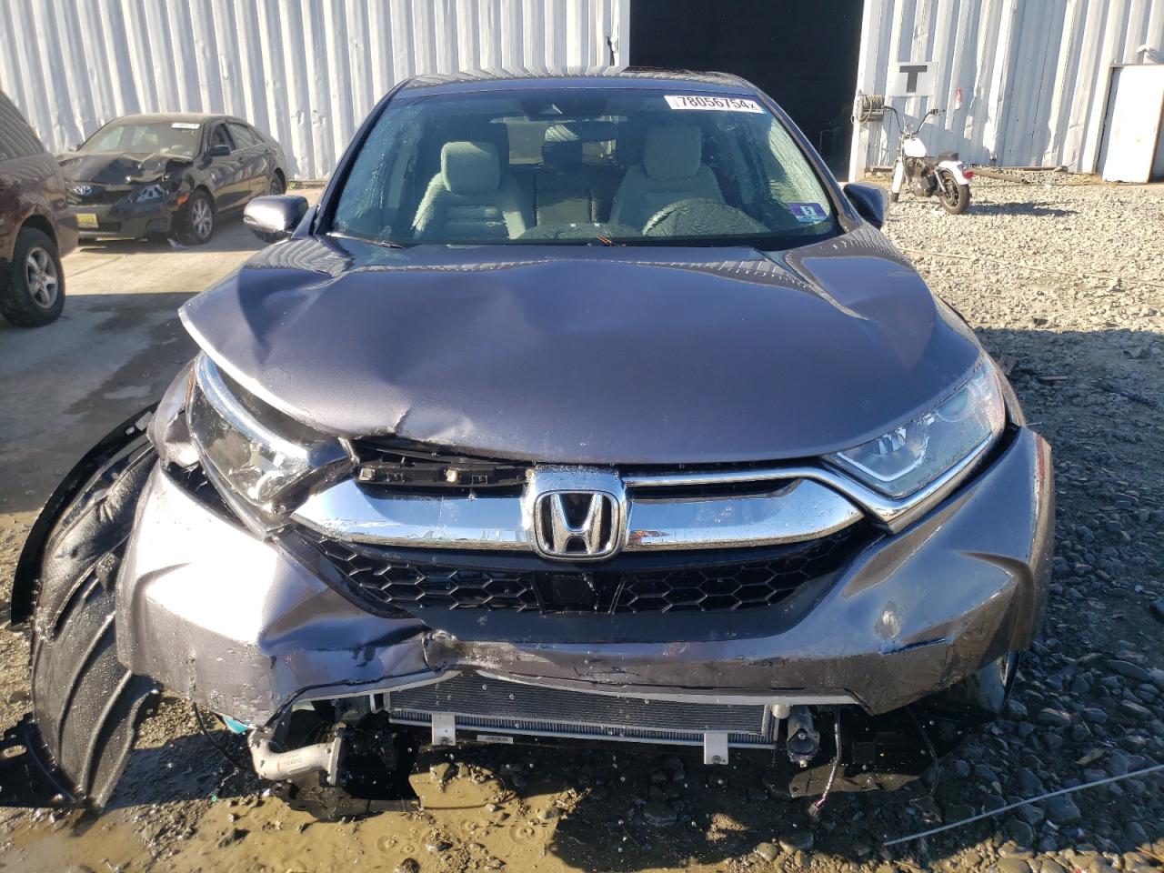 2019 Honda CR-V VIN 7FARW2H5XKE020816 Copart auction photo, front end damage thumbnail 5