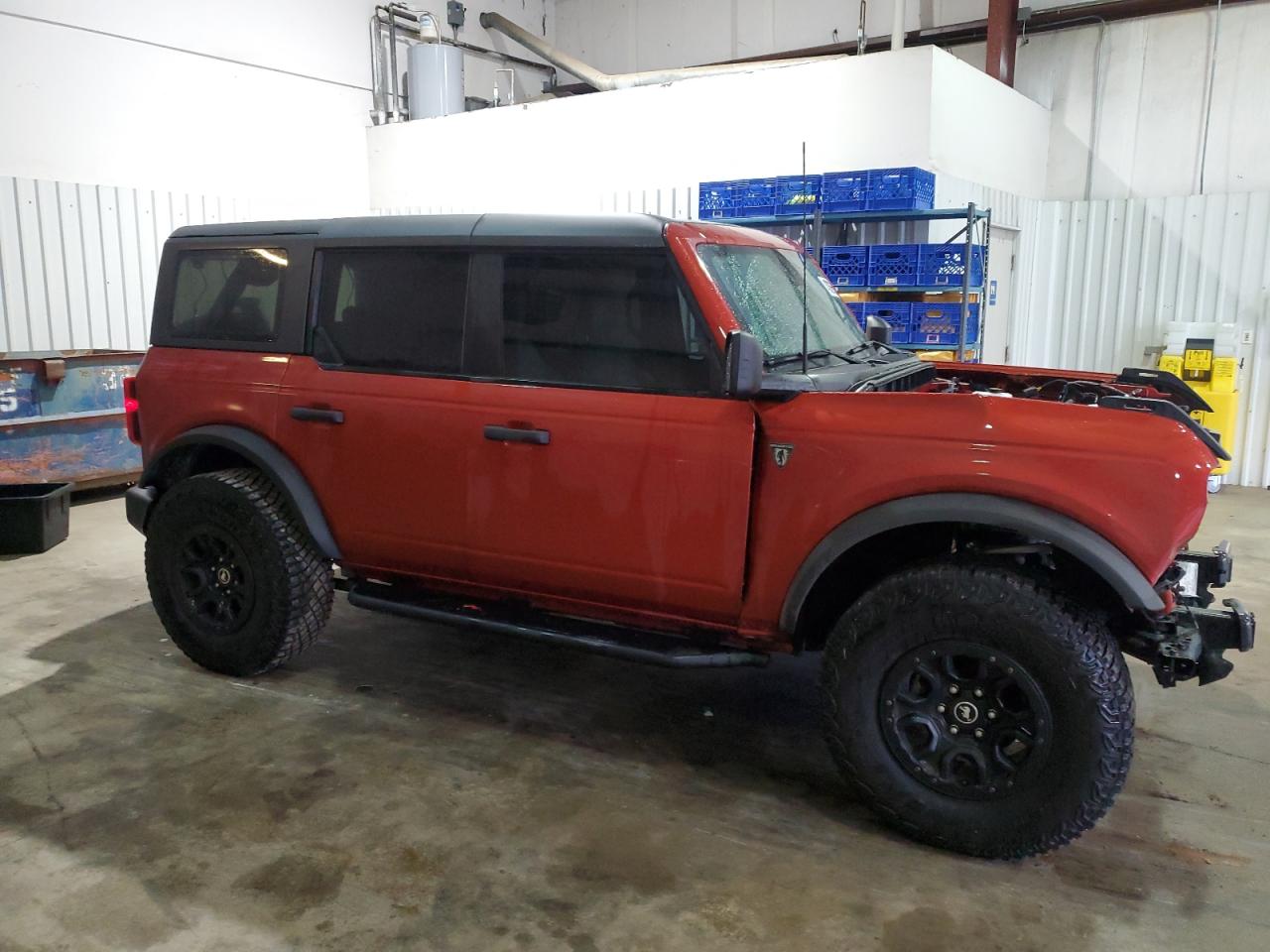 2022 Ford Bronco VIN 1FMDE5BH9NLB59829 Copart auction photo, front end / rear end damage thumbnail 4