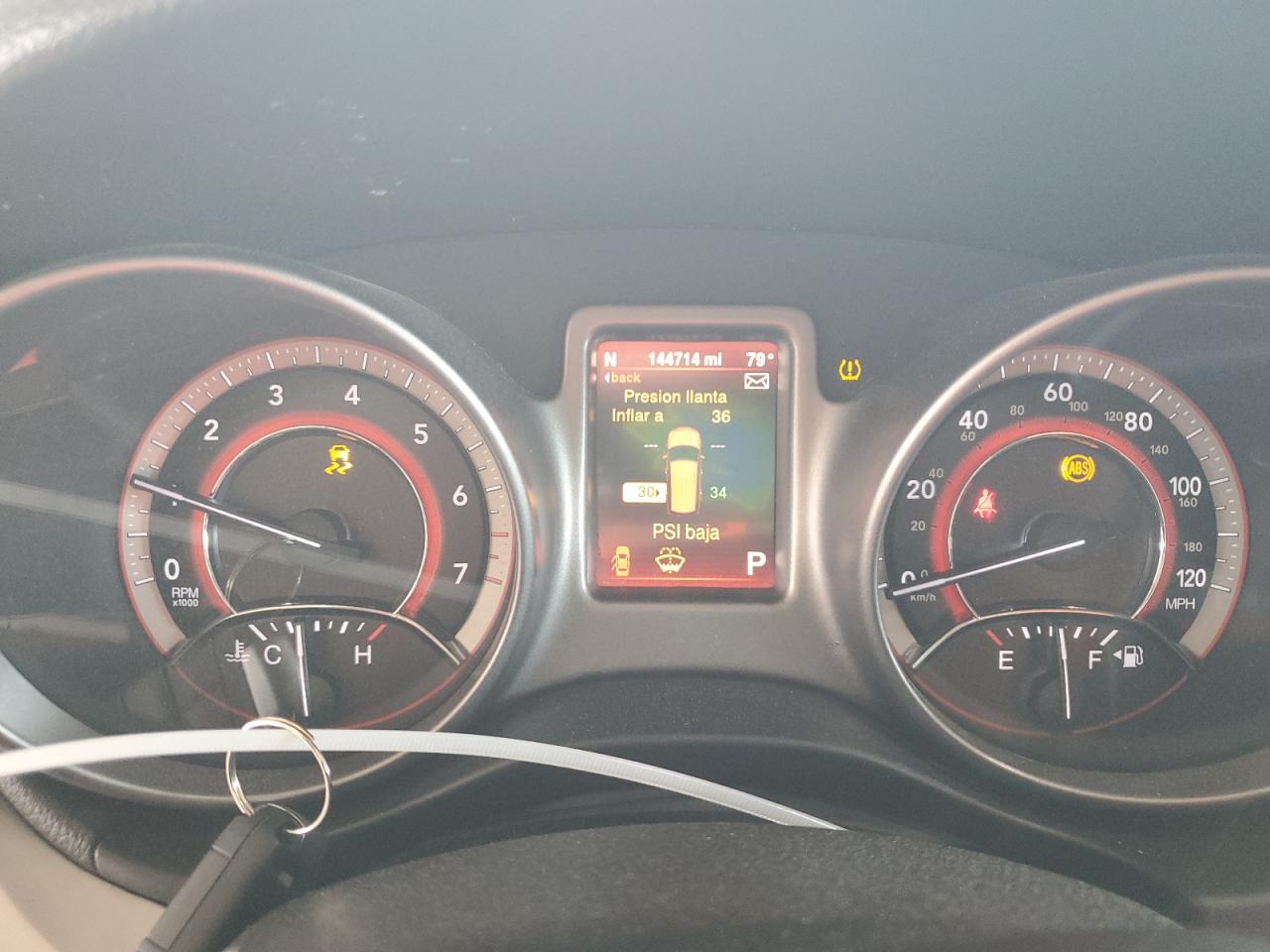 2015 Dodge Journey VIN 3C4PDCGB9FT510483 Copart auction photo, undercarriage / minor dent/scratches damage thumbnail 9