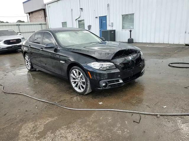 2016 BMW 5er VIN WBA5B1C57GG129655 Copart auction photo, front end damage thumbnail 13