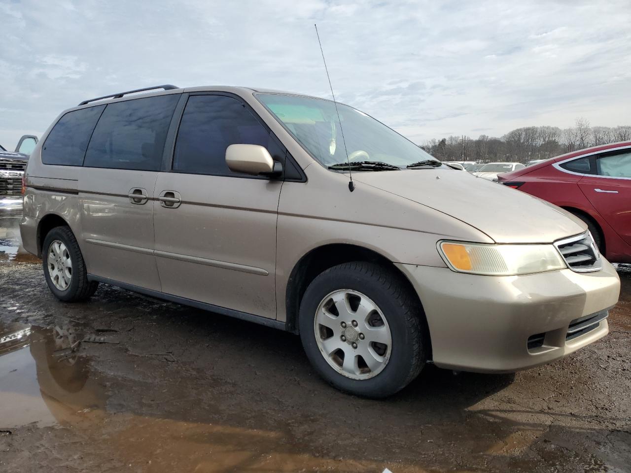 2004 Honda Odyssey VIN 5FNRL18064B064902 Copart auction photo, mechanical / minor dent/scratches damage thumbnail 4