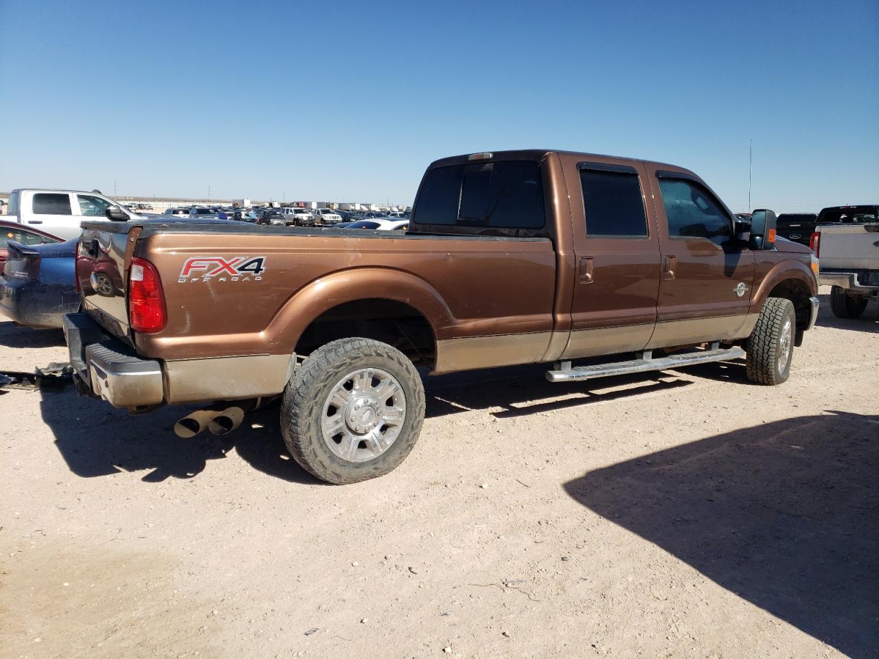 2012 Ford F350 VIN 1FT8W3BT6CEC48951 Copart auction photo, minor dent/scratches / normal wear damage thumbnail 3