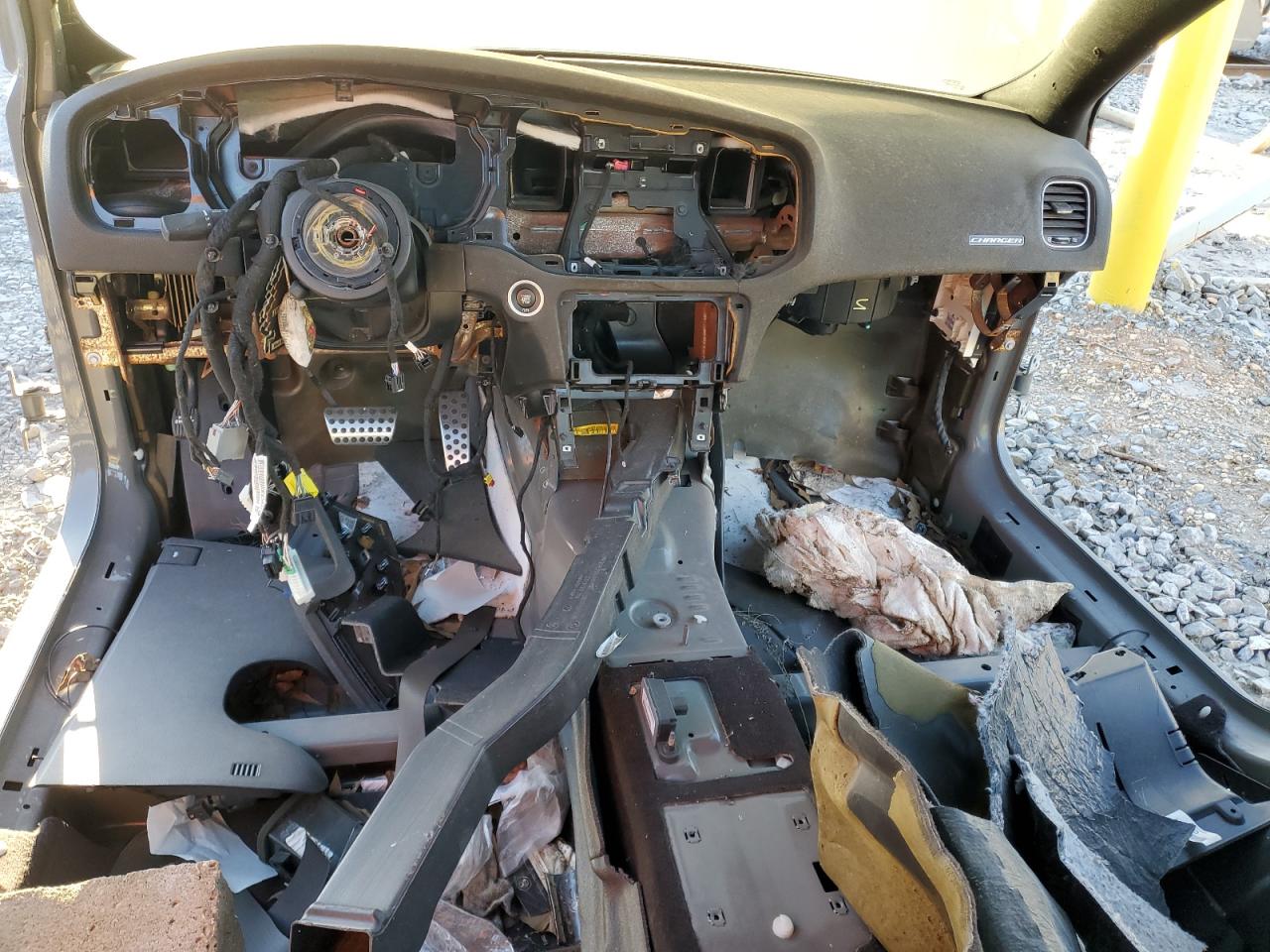 2018 Dodge Charger VIN 2C3CDXGJ8JH313453 Copart auction photo, stripped damage thumbnail 8