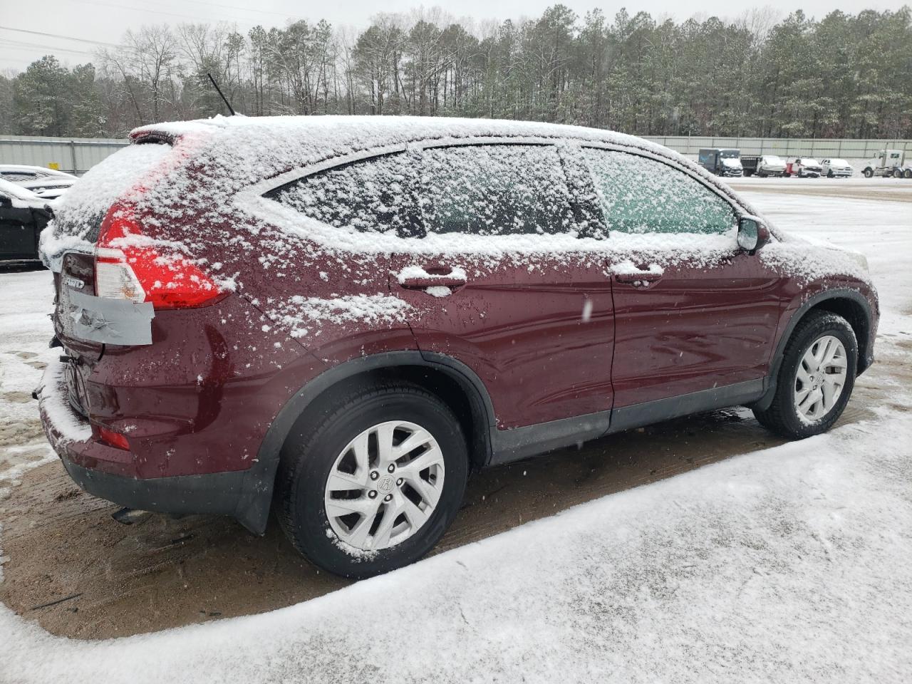 2016 Honda CR-V VIN 2HKRM4H56GH651990 Copart auction photo, rear end damage thumbnail 3