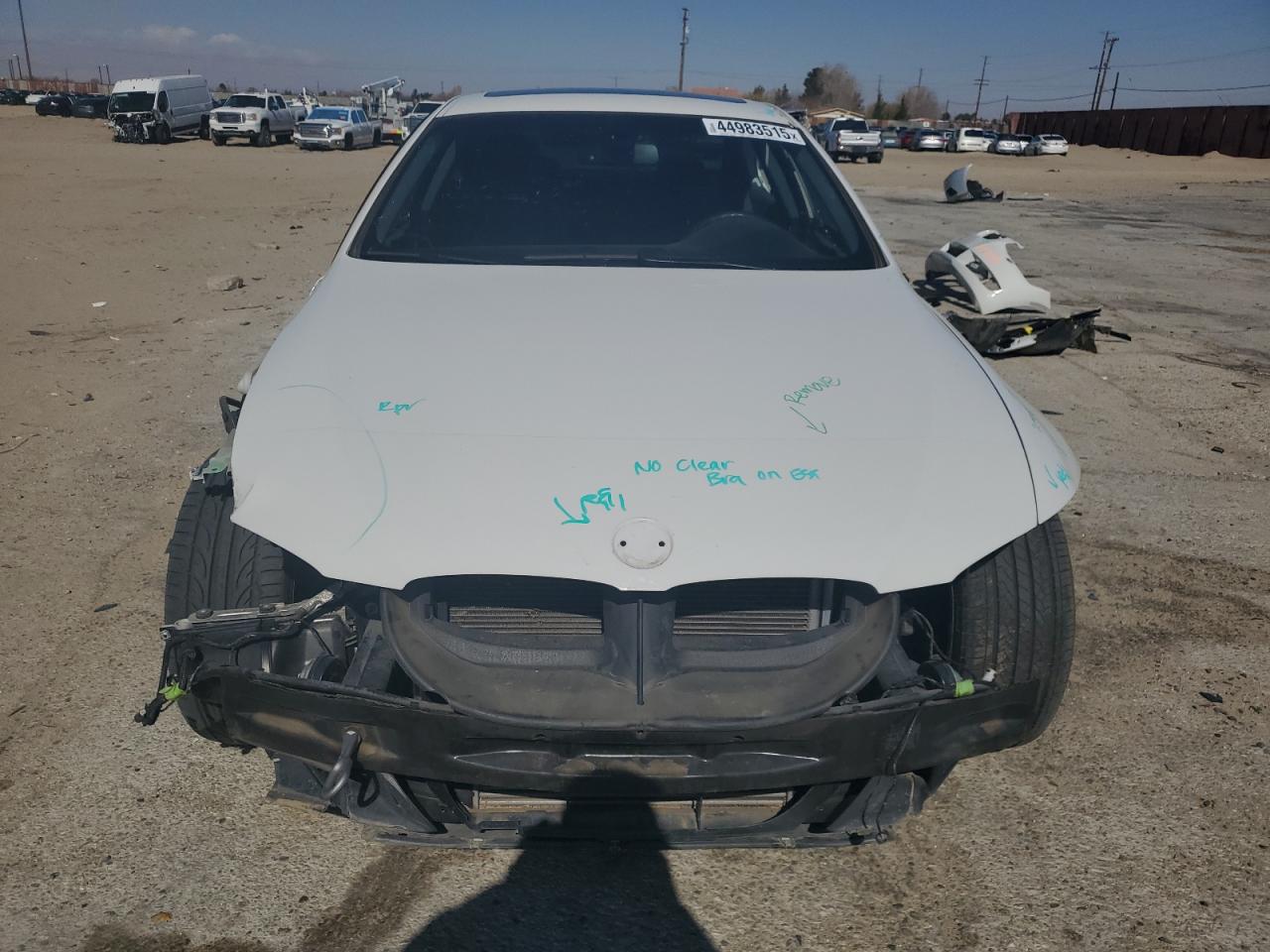 2009 BMW 3er VIN WBAWB73519P158613 Copart auction photo, front end / rear end damage thumbnail 5