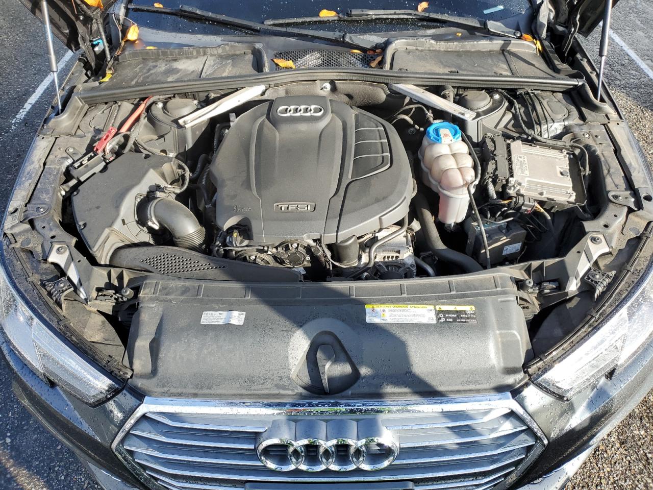 2018 Audi A4 VIN WAUKMAF45JN012739 Copart auction photo, rear end damage thumbnail 11