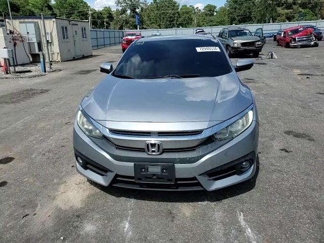 2018 Honda Civic VIN 2HGFC3B38JH356236 Copart auction photo, side damage thumbnail 10