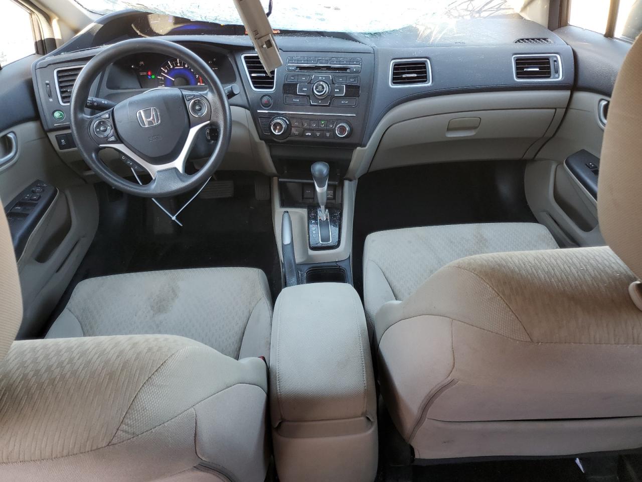2014 Honda Civic VIN 19XFB2F50EE000517 Copart auction photo, front end damage thumbnail 8