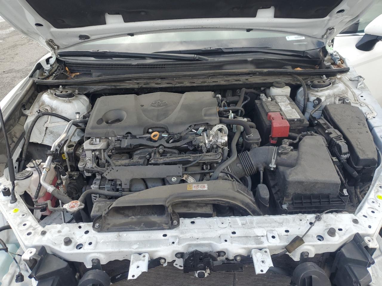 2022 Toyota Camry VIN 4T1G11AK8NU621760 Copart auction photo, front end / side damage thumbnail 11