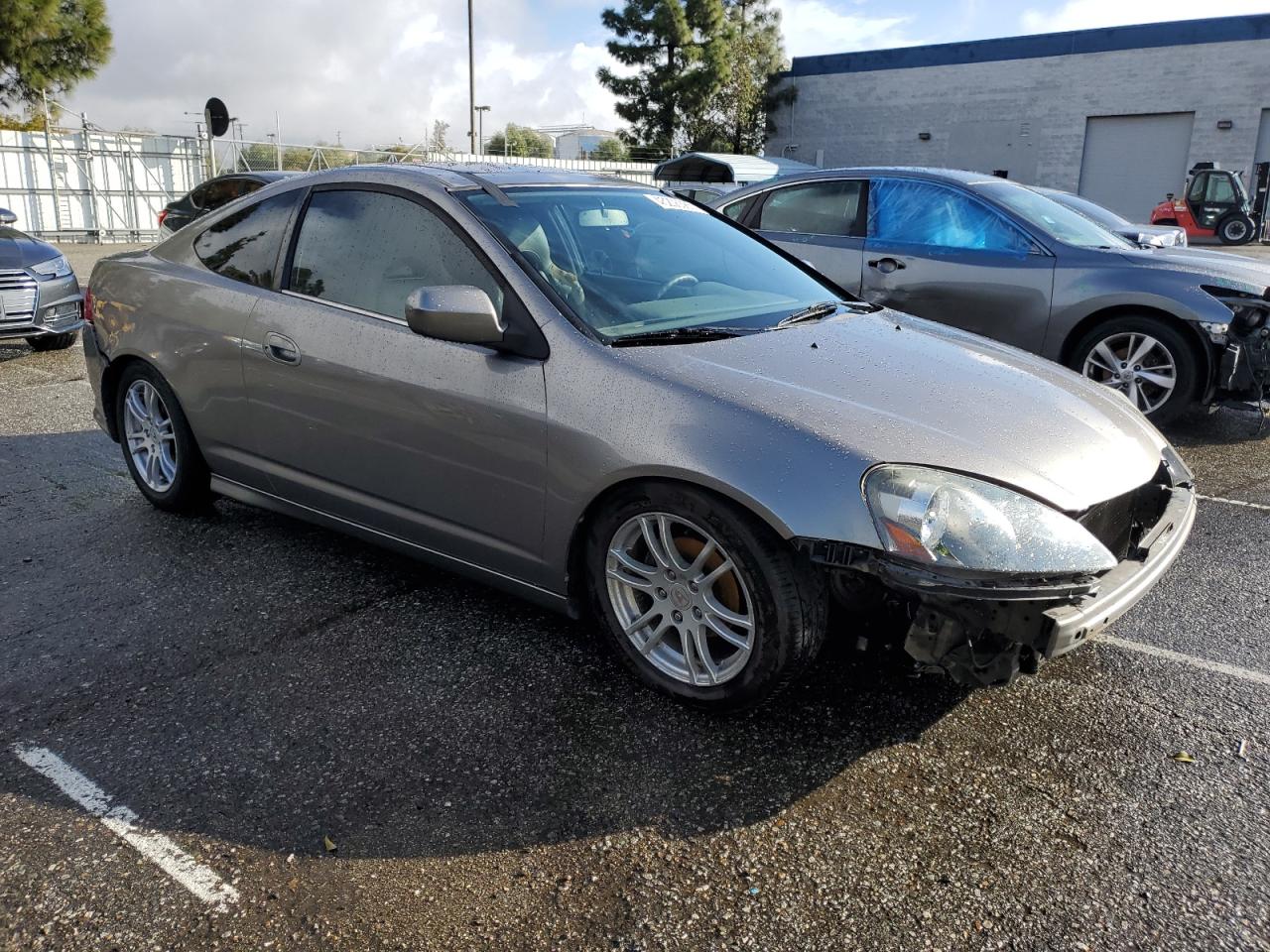 2005 Acura RSX VIN JH4DC53805S008147 Copart auction photo, front end / rear end damage thumbnail 4