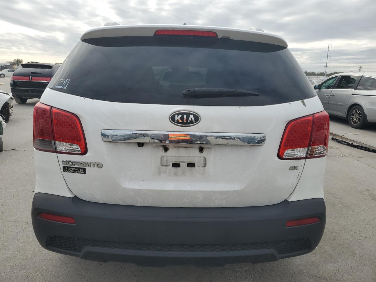 2013 KIA Sorento VIN 5XYKU3A68DG372798 Copart auction photo, frame damage damage thumbnail 6