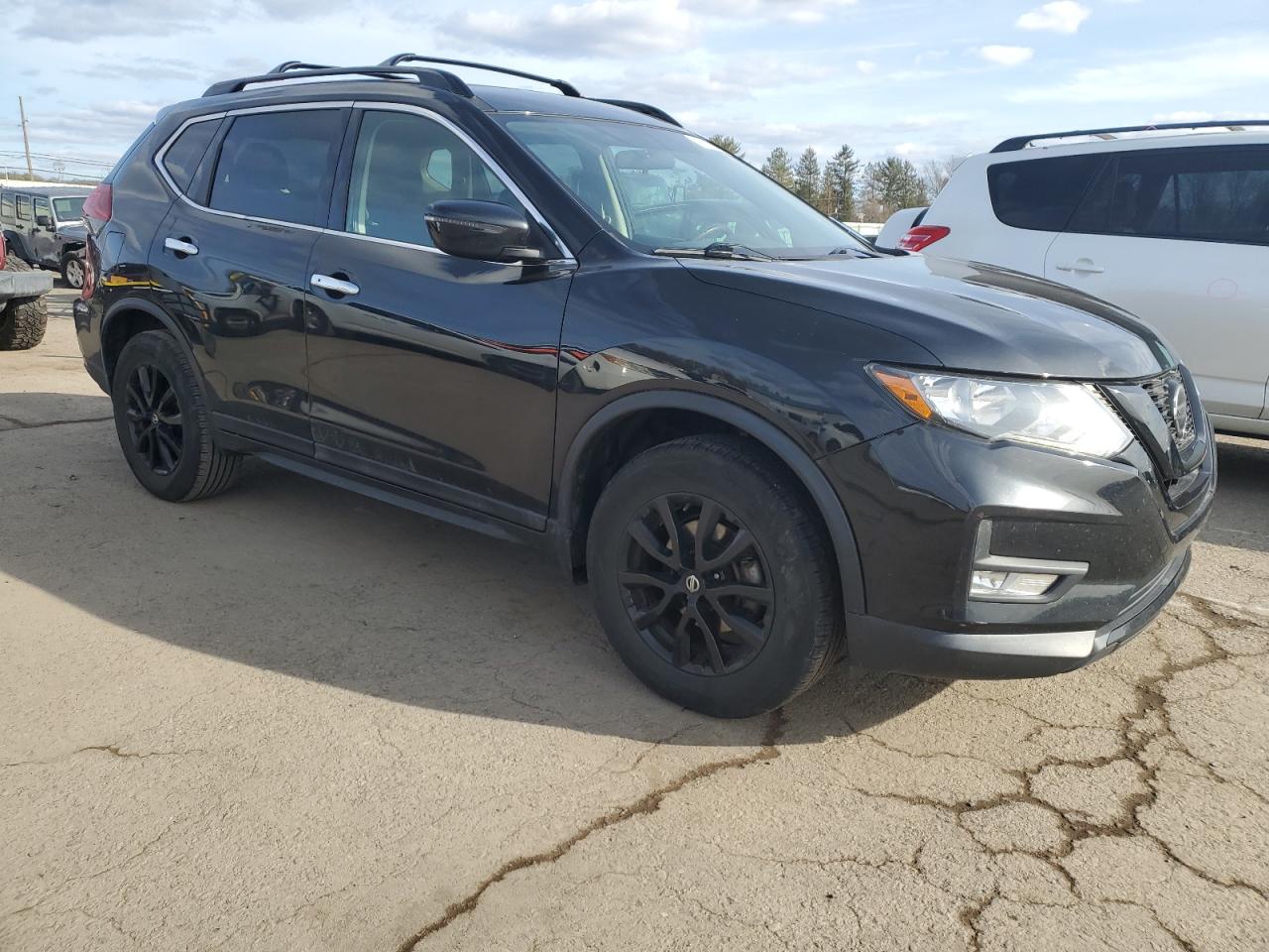 2018 Nissan Rogue VIN 5N1AT2MV3JC733734 Copart auction photo, rear end damage thumbnail 4