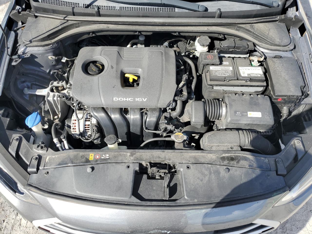 2018 Hyundai Elantra VIN 5NPD84LF4JH363925 Copart auction photo, water/flood / all over damage thumbnail 11