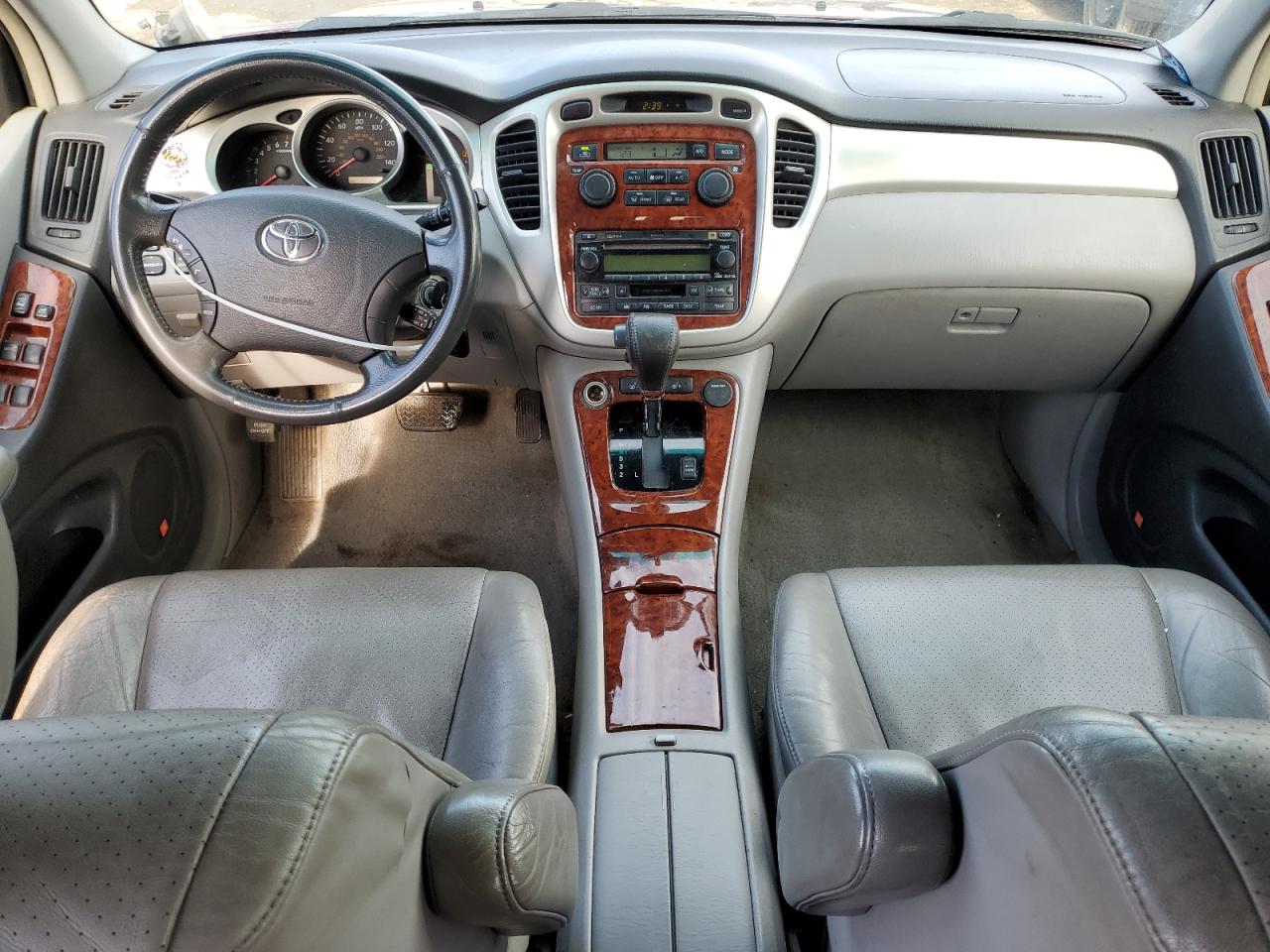2006 Toyota Highlander VIN JTEEP21A360140570 Copart auction photo, all over damage thumbnail 8