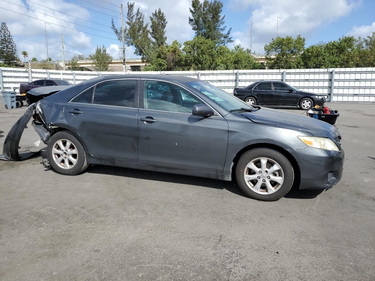 2011 Toyota Camry VIN 4T1BF3EK4BU758787 Copart auction photo, rear end damage thumbnail 4