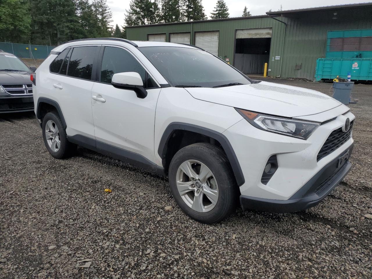2020 Toyota RAV 4 VIN 2T3P1RFV6LW119335 Copart auction photo, burn - engine damage thumbnail 4