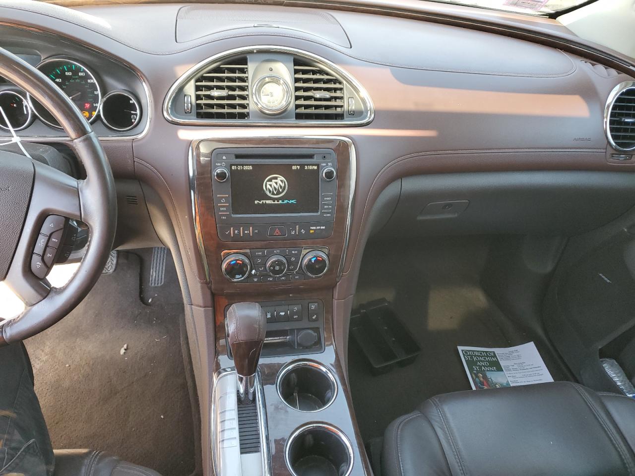 2014 Buick Enclave VIN 5GAKVCKD0EJ377104 Copart auction photo, side damage thumbnail 8