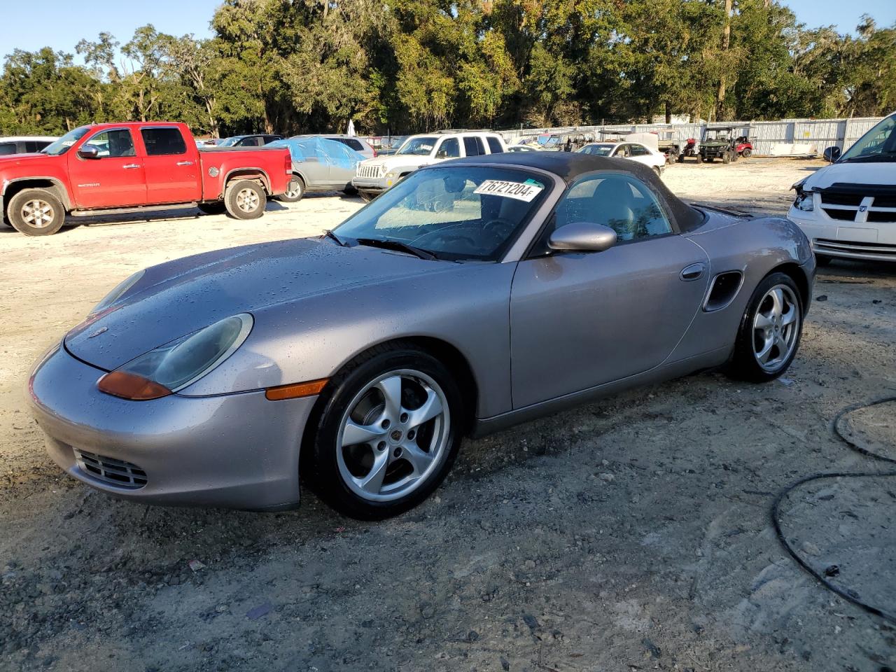2002 Porsche Boxster VIN WP0CA29862U621558