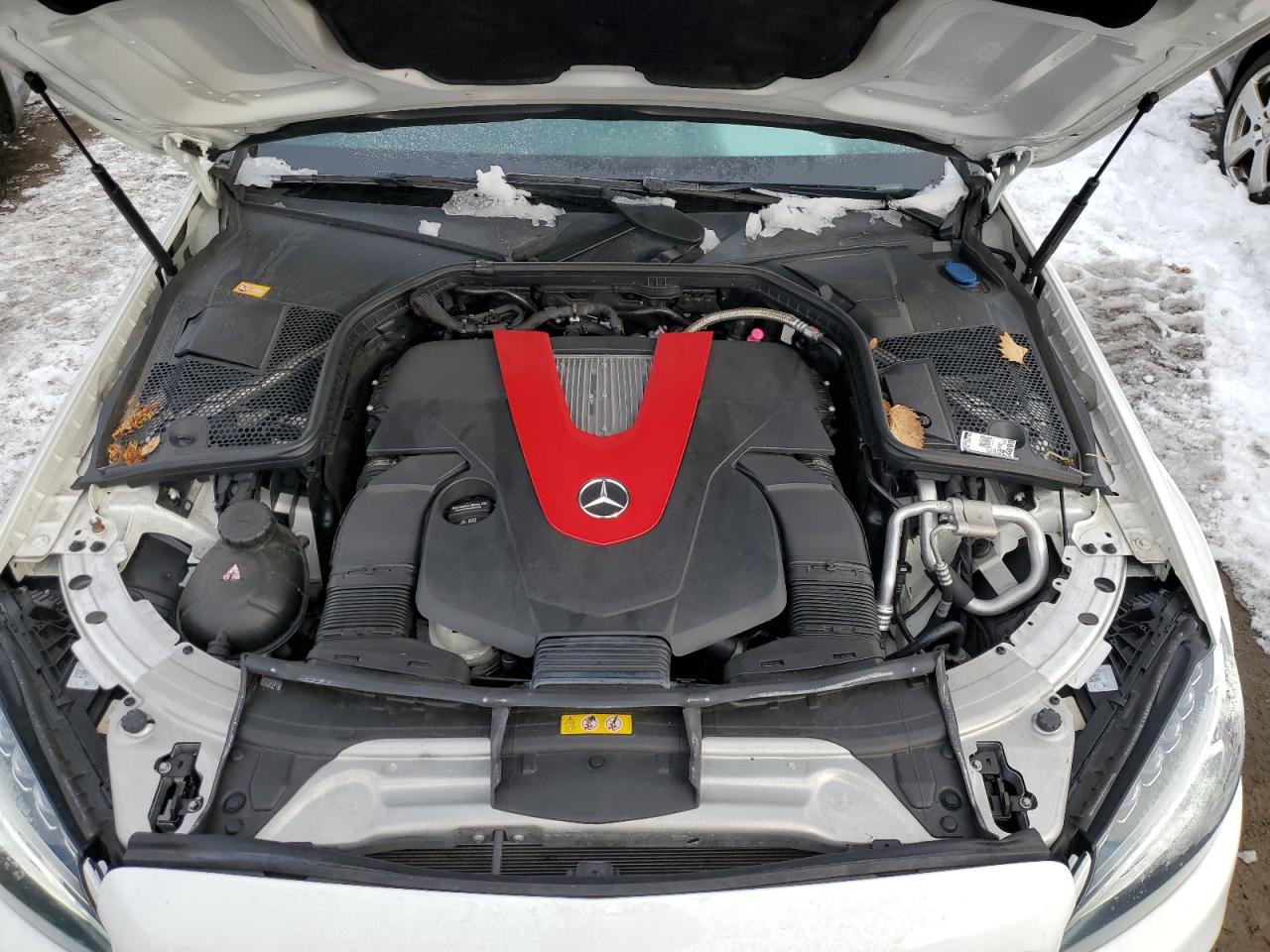 2016 Mercedes-Benz C-klasse VIN 55SWF6EB5GU110266 Copart auction photo, side damage thumbnail 11